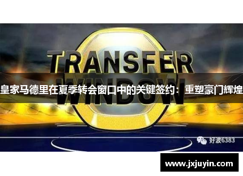 皇家马德里在夏季转会窗口中的关键签约：重塑豪门辉煌